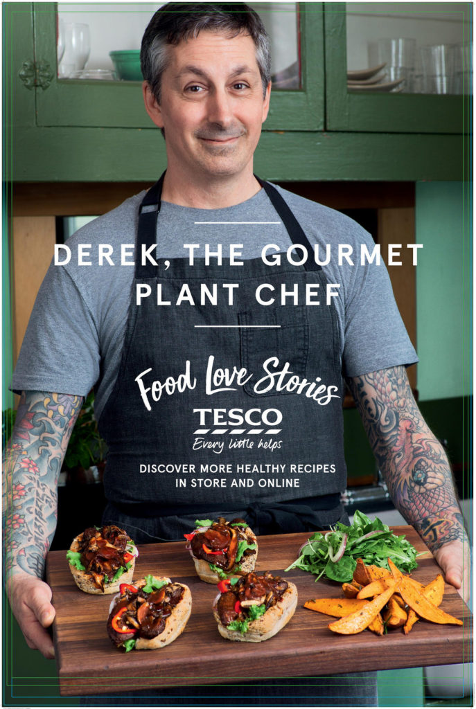Derek Sarno launches Plant Chef in Tesco: 'This is a no brainer for me