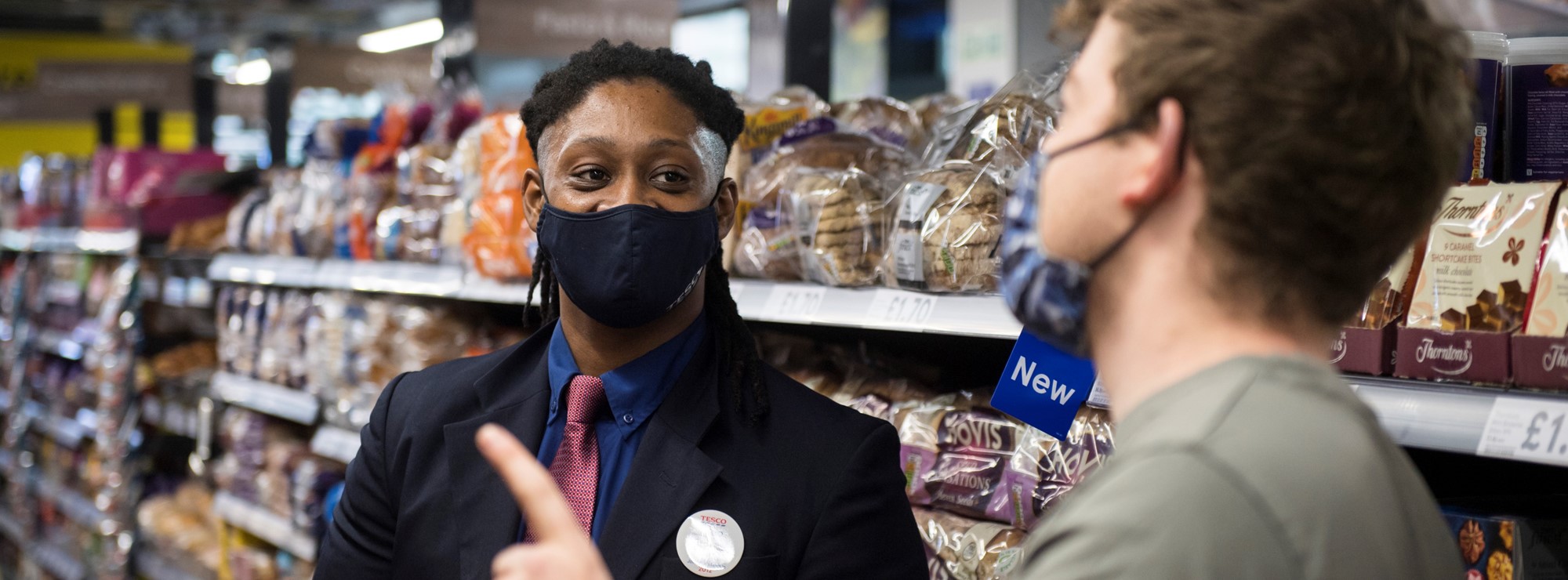 Tesco black clearance coat